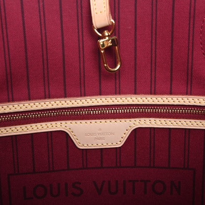 Louis Vuitton Monogram Neo Neverfull MM Fuchsia 6 of 9