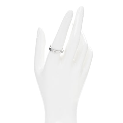 Cartier 18K White Gold 3.5mm LOVE Wedding Band Ring 60 9 2 of 4