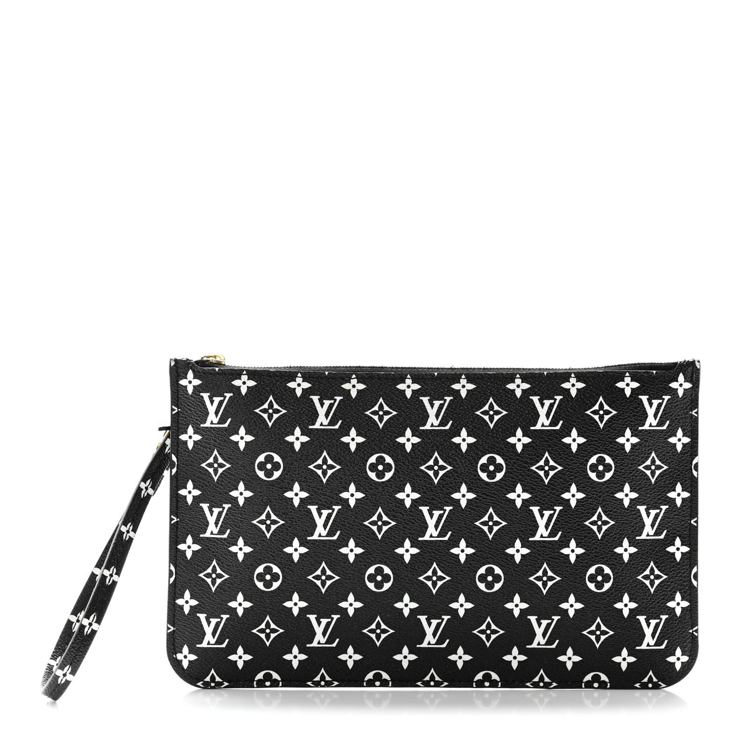 Monogram Giant Jungle Neverfull MM GM Pochette Black