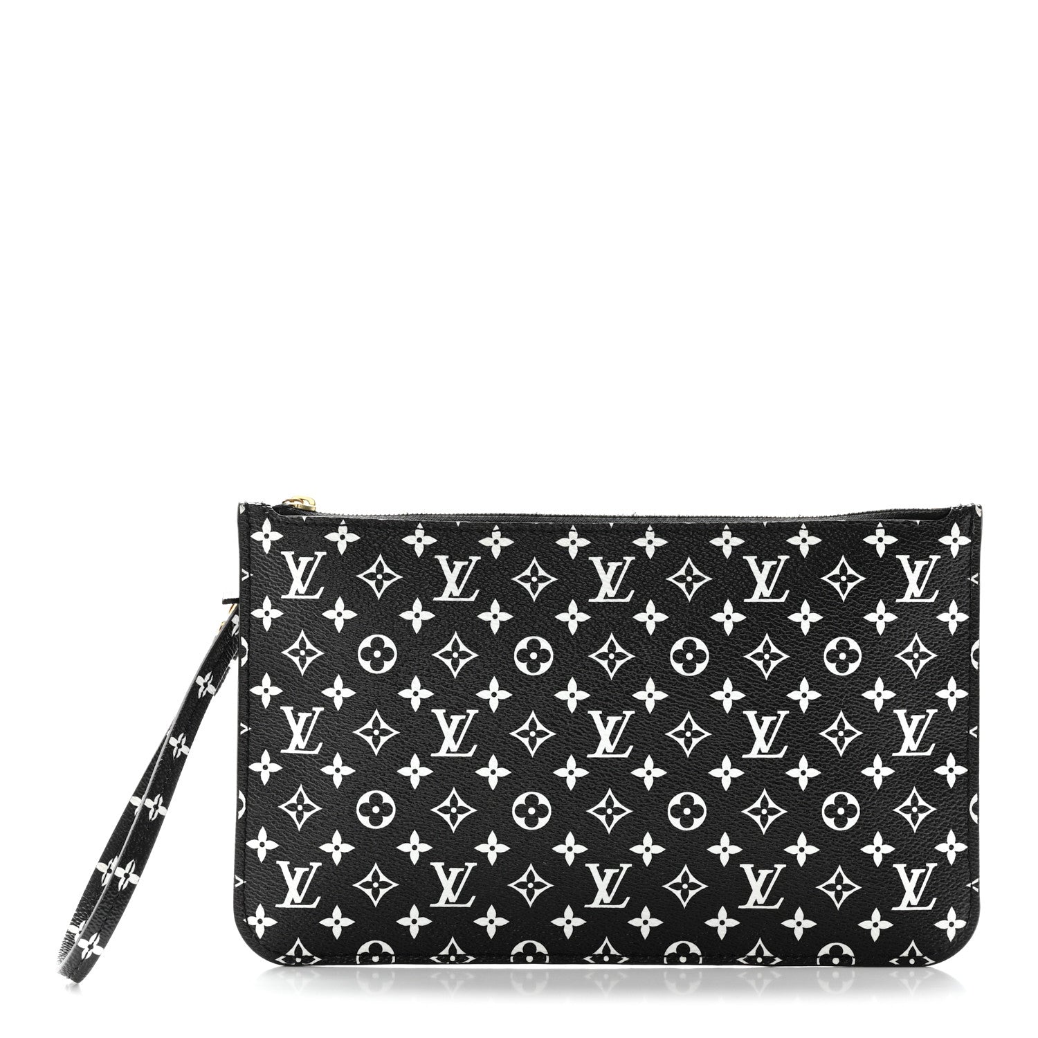 Louis Vuitton Monogram Giant Jungle Neverfull MM GM Pochette Black 1 of 9