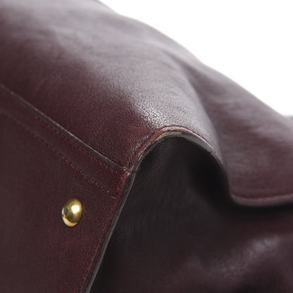 Saint Laurent Sheepskin Medium Cabas ChYc Plum 19 of 20