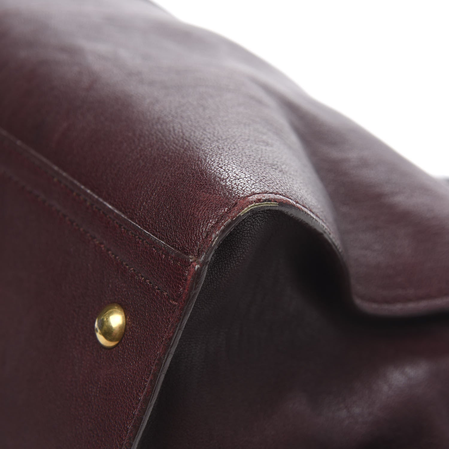 Saint Laurent Sheepskin Medium Cabas ChYc Plum 19 of 20