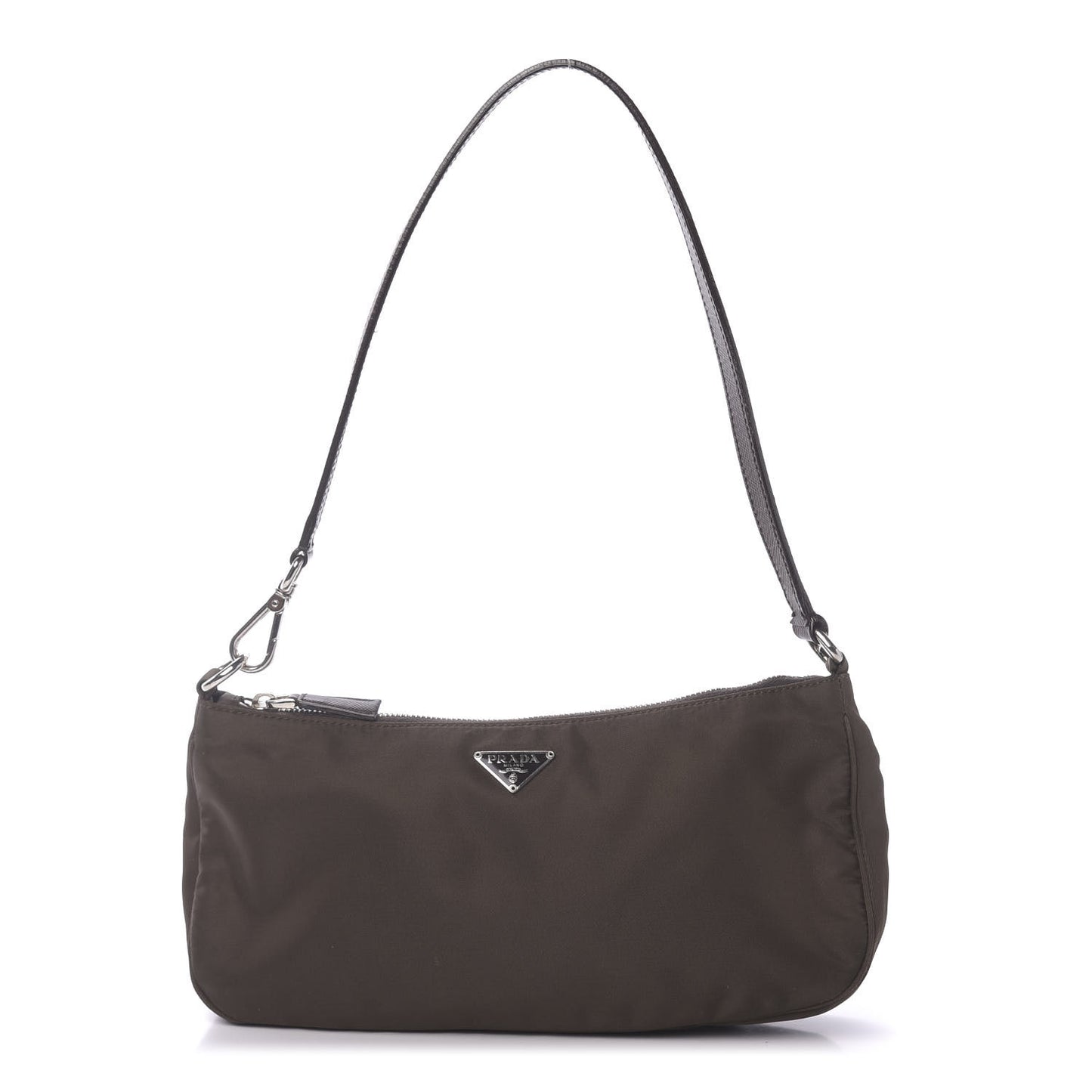 Tessuto Nylon Shoulder Bag Moro