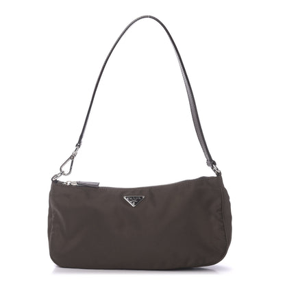 Prada Tessuto Nylon Shoulder Bag Moro 1 of 9