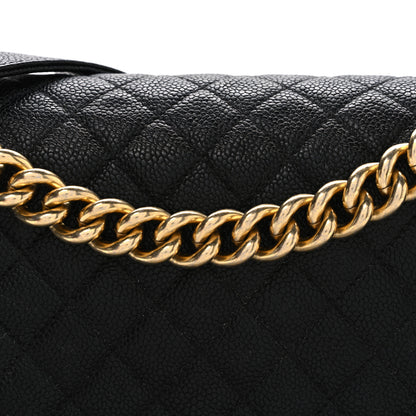 Chanel Caviar Quilted New Medium Boy Flap Black 8 of 10