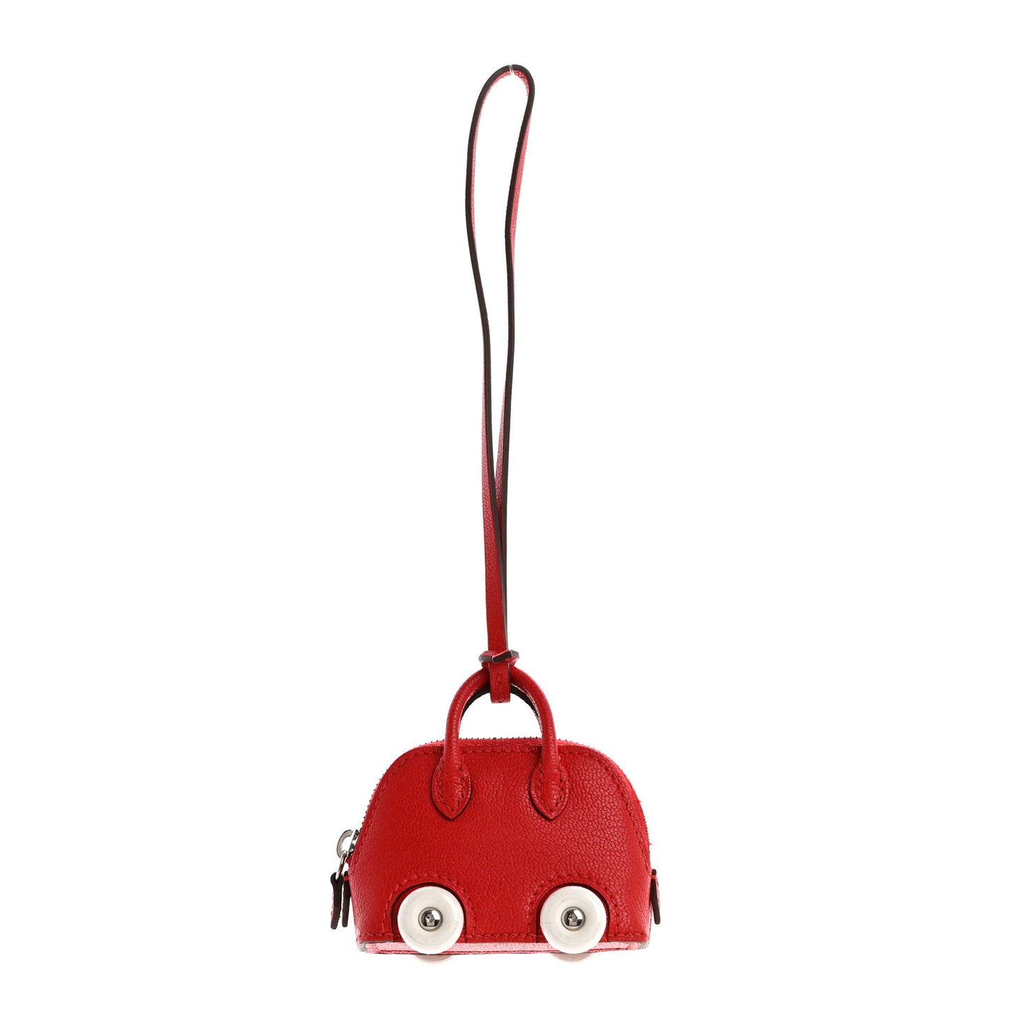 Chevre Mysore Bolide On Wheels Bag Charm Rouge de Coeur