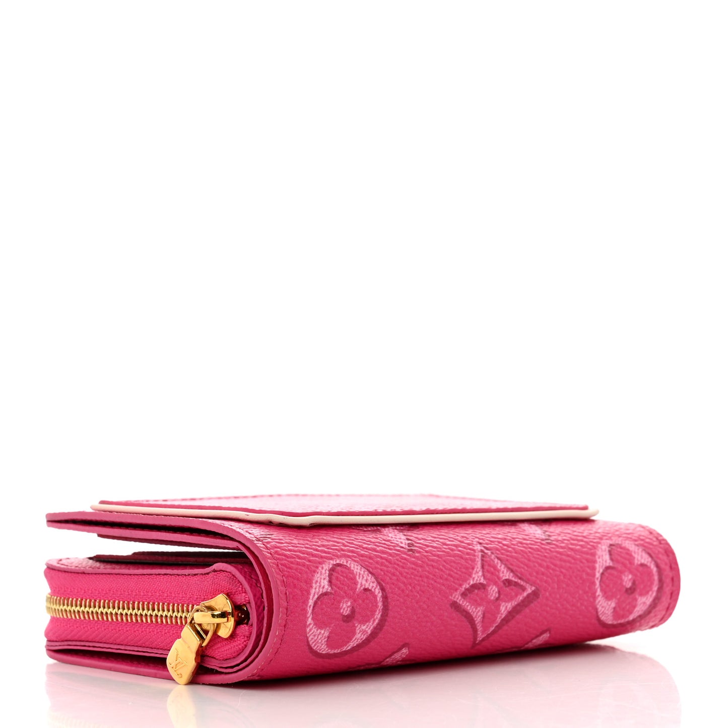 Monogram Fall for You Lou Wallet Fuchsia