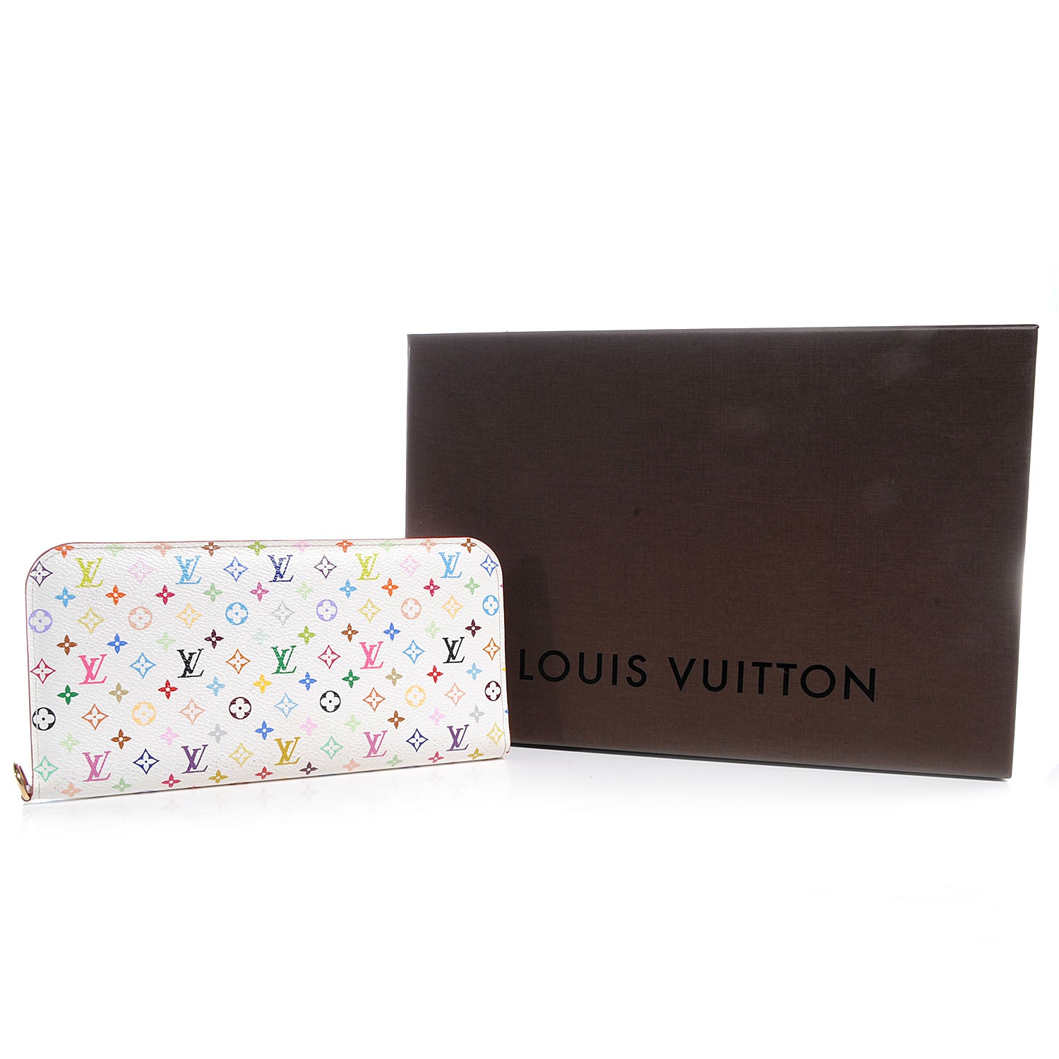 Louis Vuitton Monogram Multicolor Insolite Wallet Litchi 5 of 8