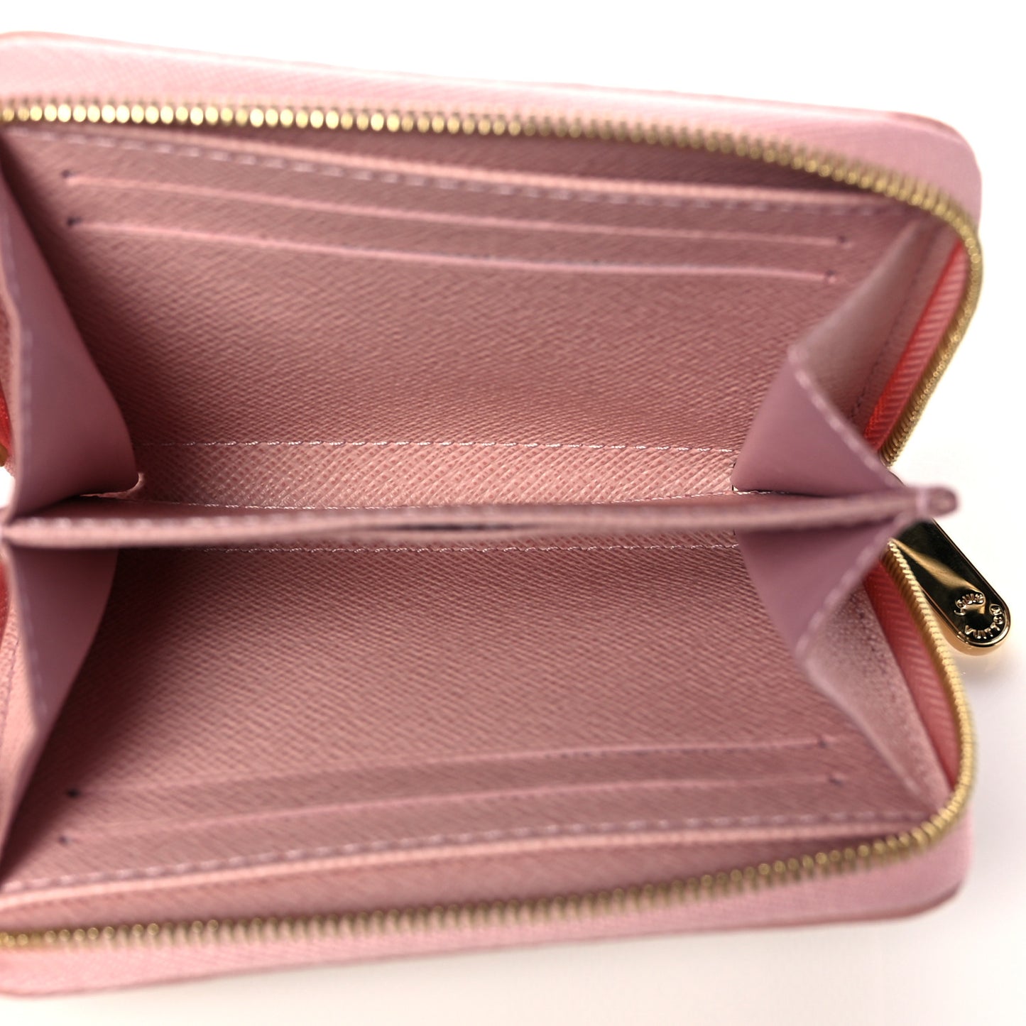 Damier Azur Zippy Coin Purse Rose Ballerine