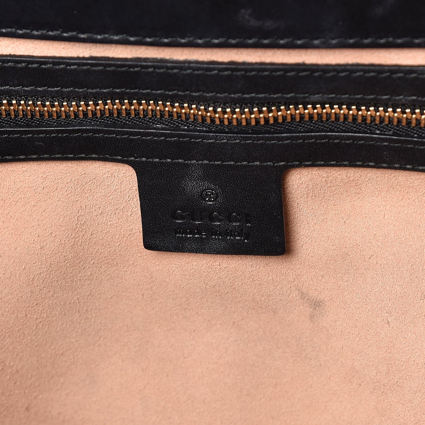 Nappa Bamboo Small Nymphaea Top Handle Bag Black