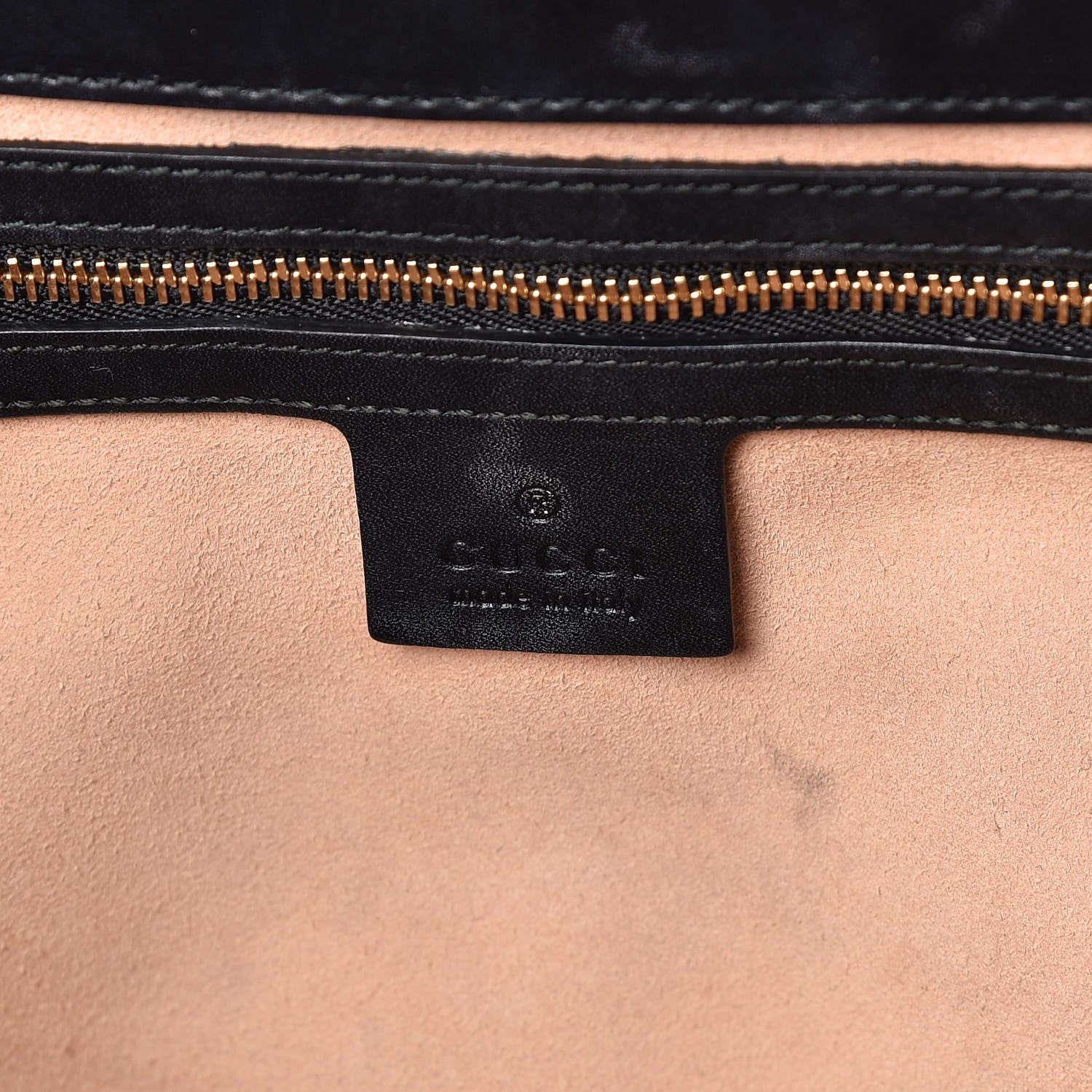 Gucci Nappa Bamboo Small Nymphaea Top Handle Bag Black 6 of 25