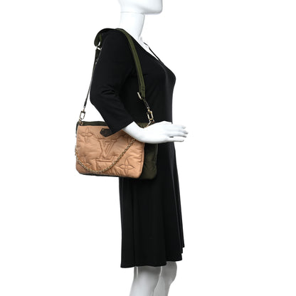 Louis Vuitton Econyl Monogram Pillow Maxi Multi Pochette Accessories Kaki Beige 2 of 11