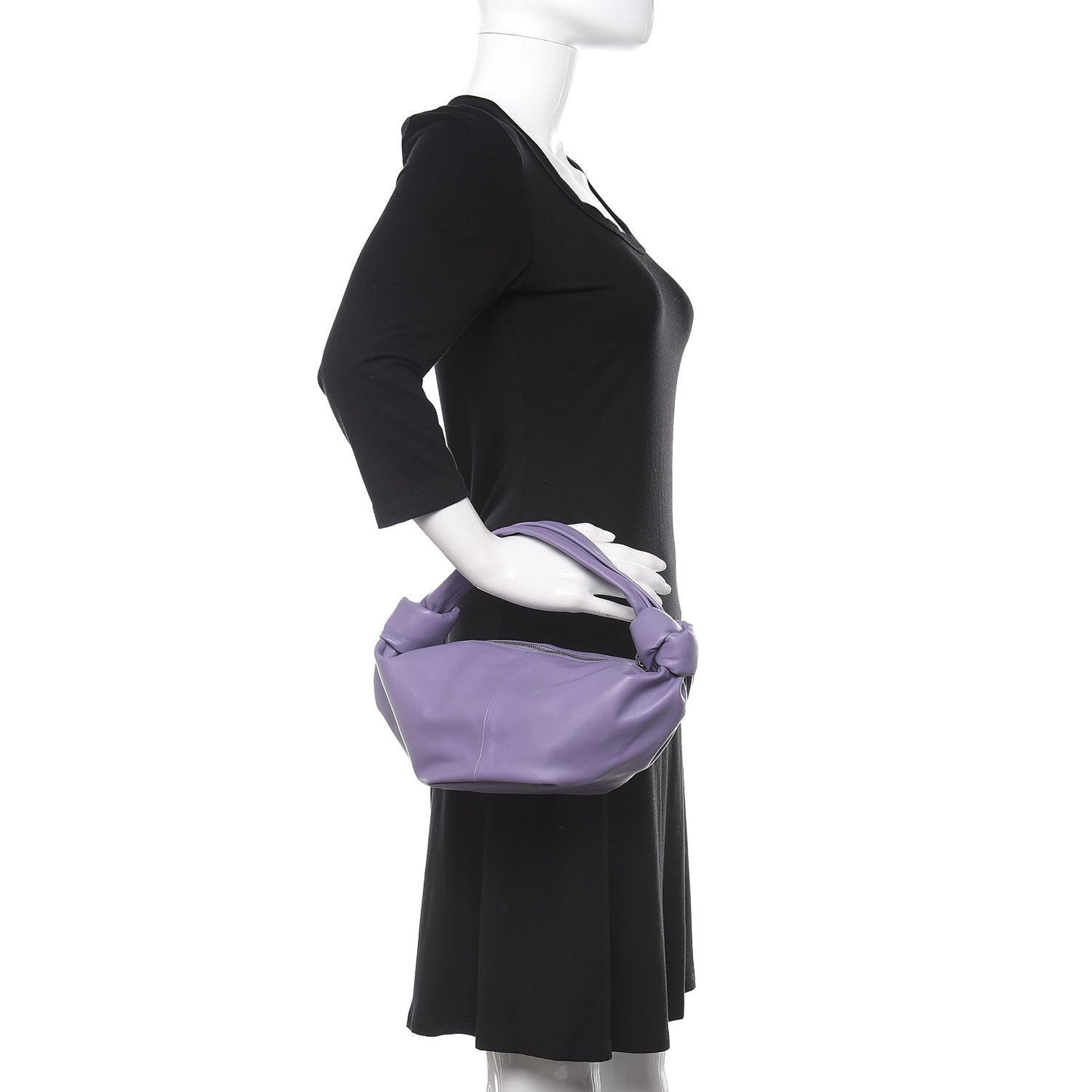 Nappa Mini Double Knot Bag Lavender
