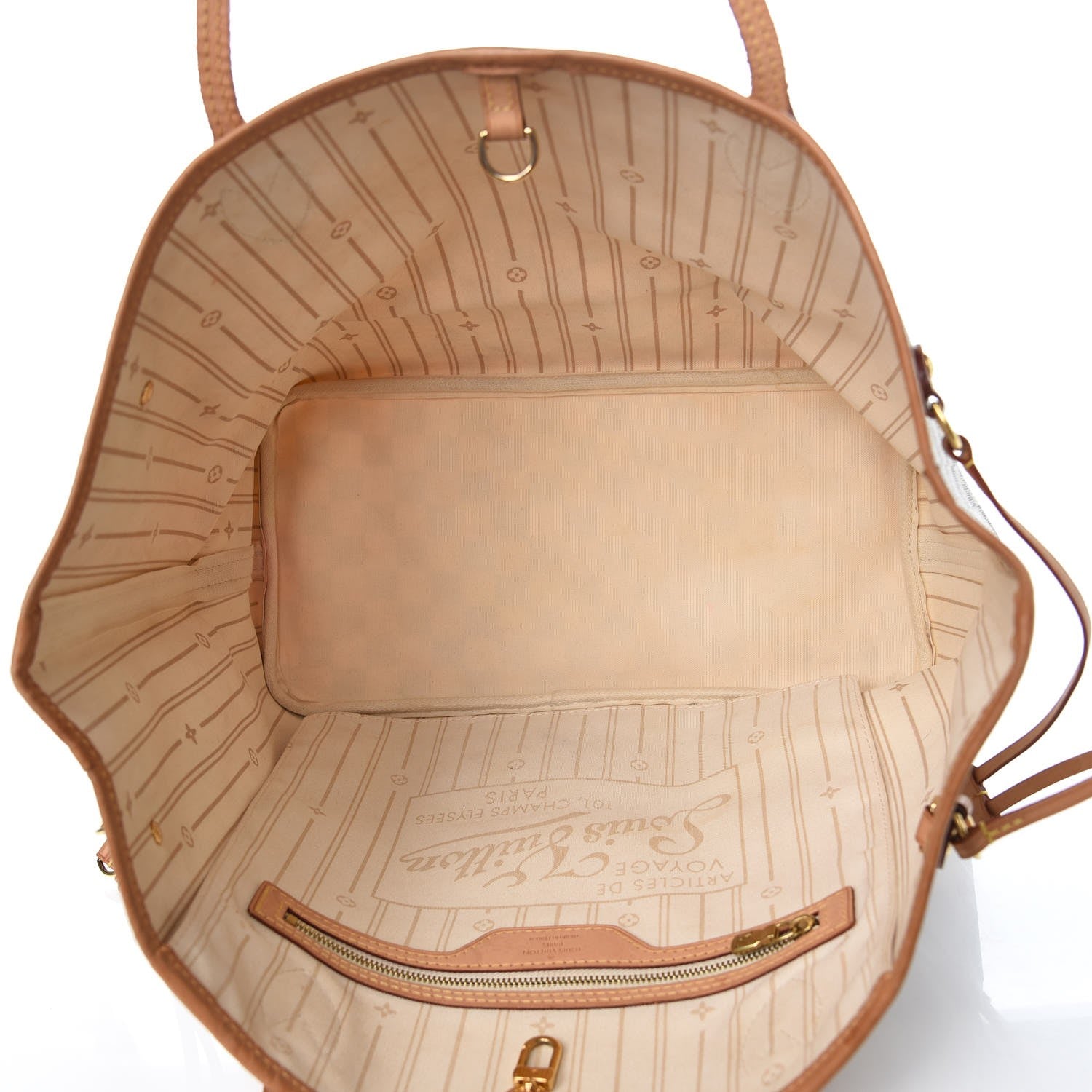 Louis Vuitton Damier Azur Neverfull MM 5 of 10
