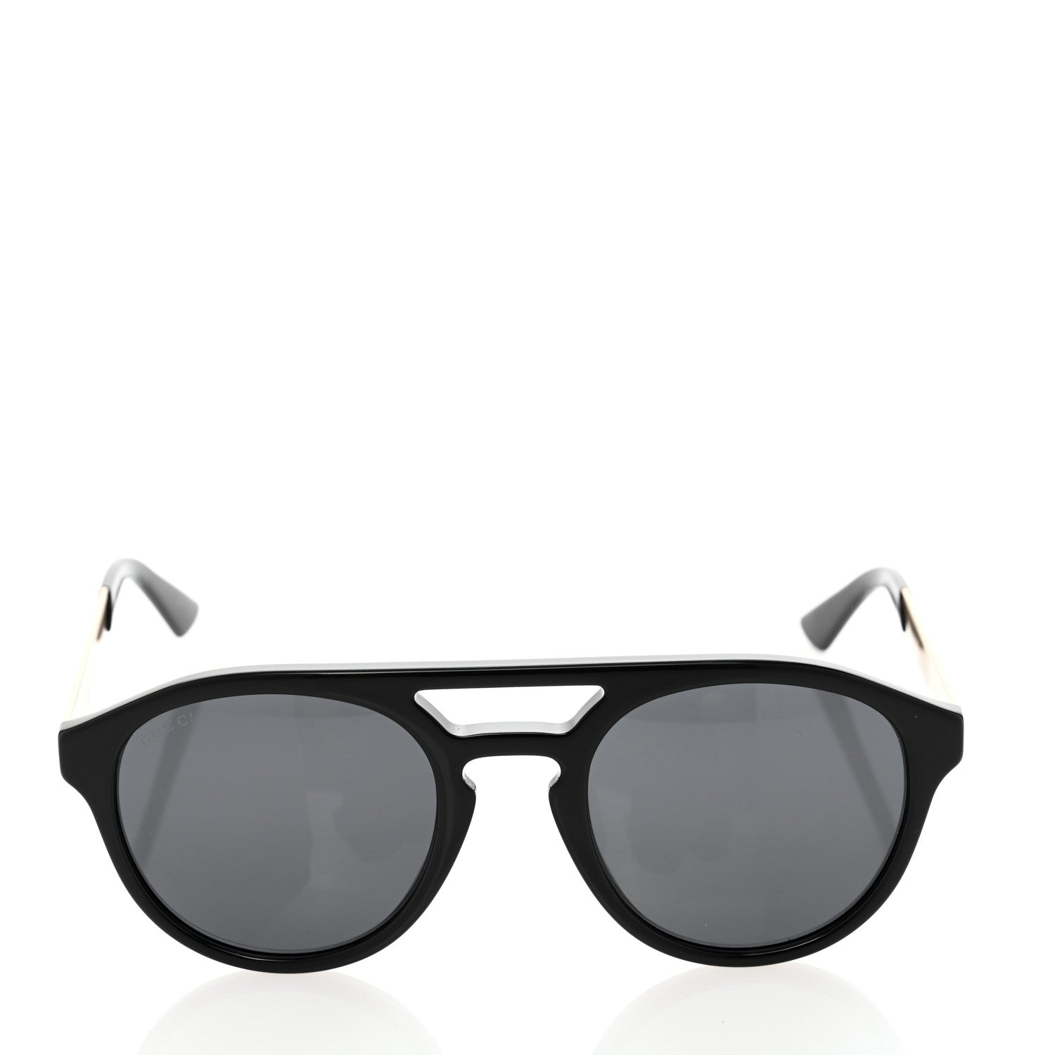 Gucci Acetate Mens Sunglasses GG0689S Black Gold 2 of 8