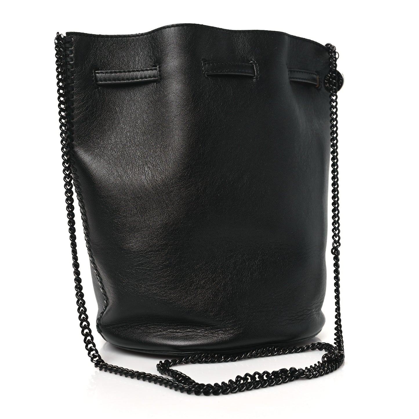 Eco Alter Nappa Falabella Bucket Bag Black