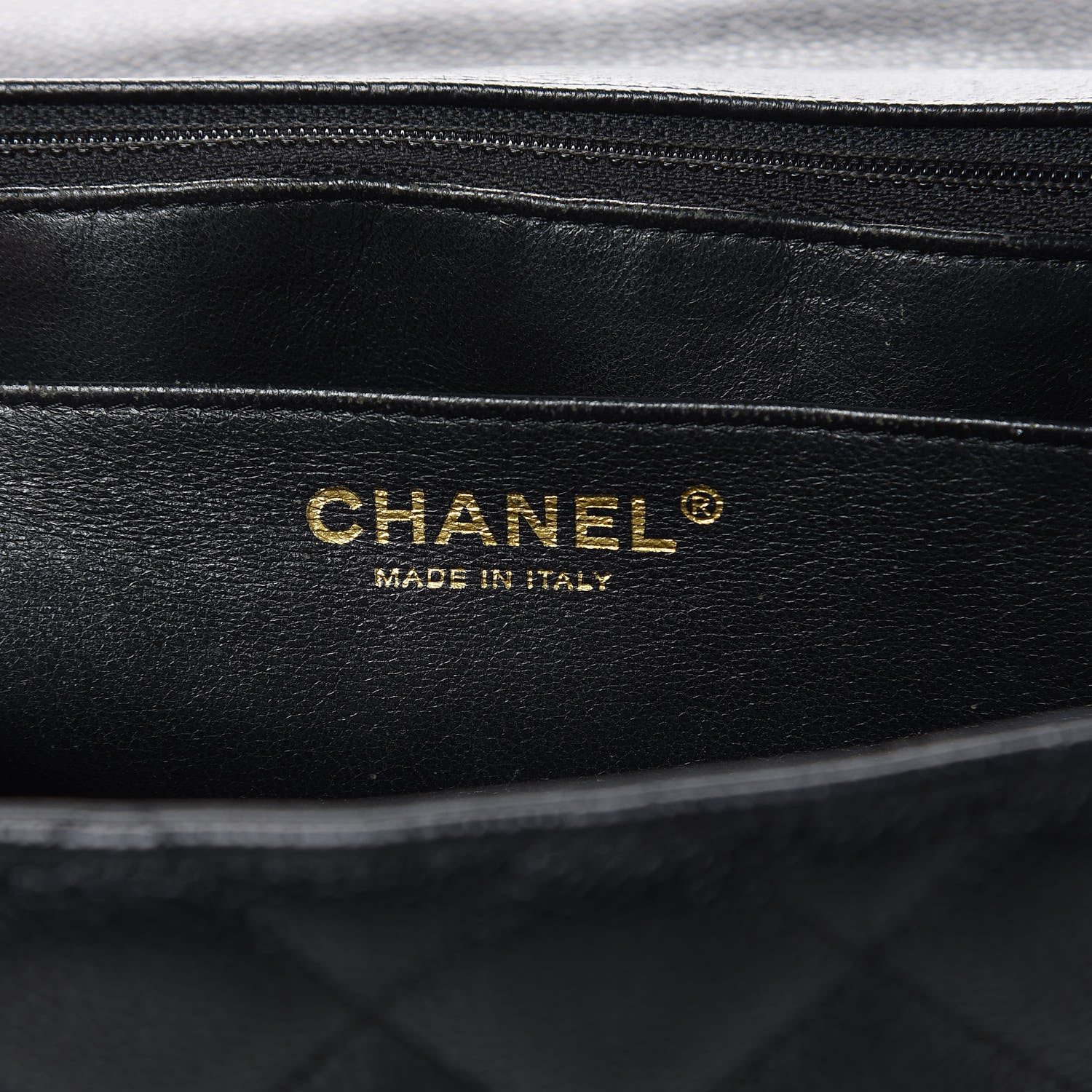 Chanel Caviar Quilted Jumbo Single Flap Black 6 of 17