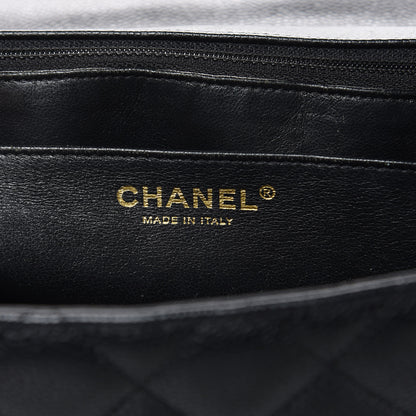 Chanel Caviar Quilted Jumbo Single Flap Black 6 of 17