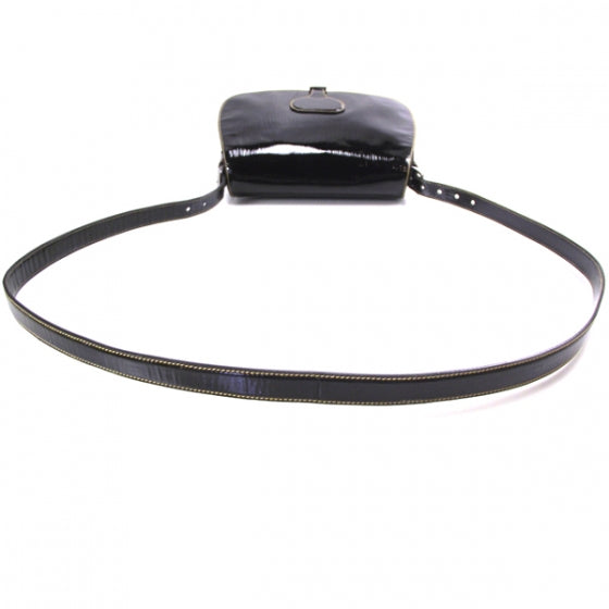 Prada Vernice Messenger Black 6 of 10