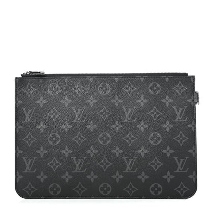 Louis Vuitton Monogram Eclipse Fragment Cabas Light Pochette 1 of 4