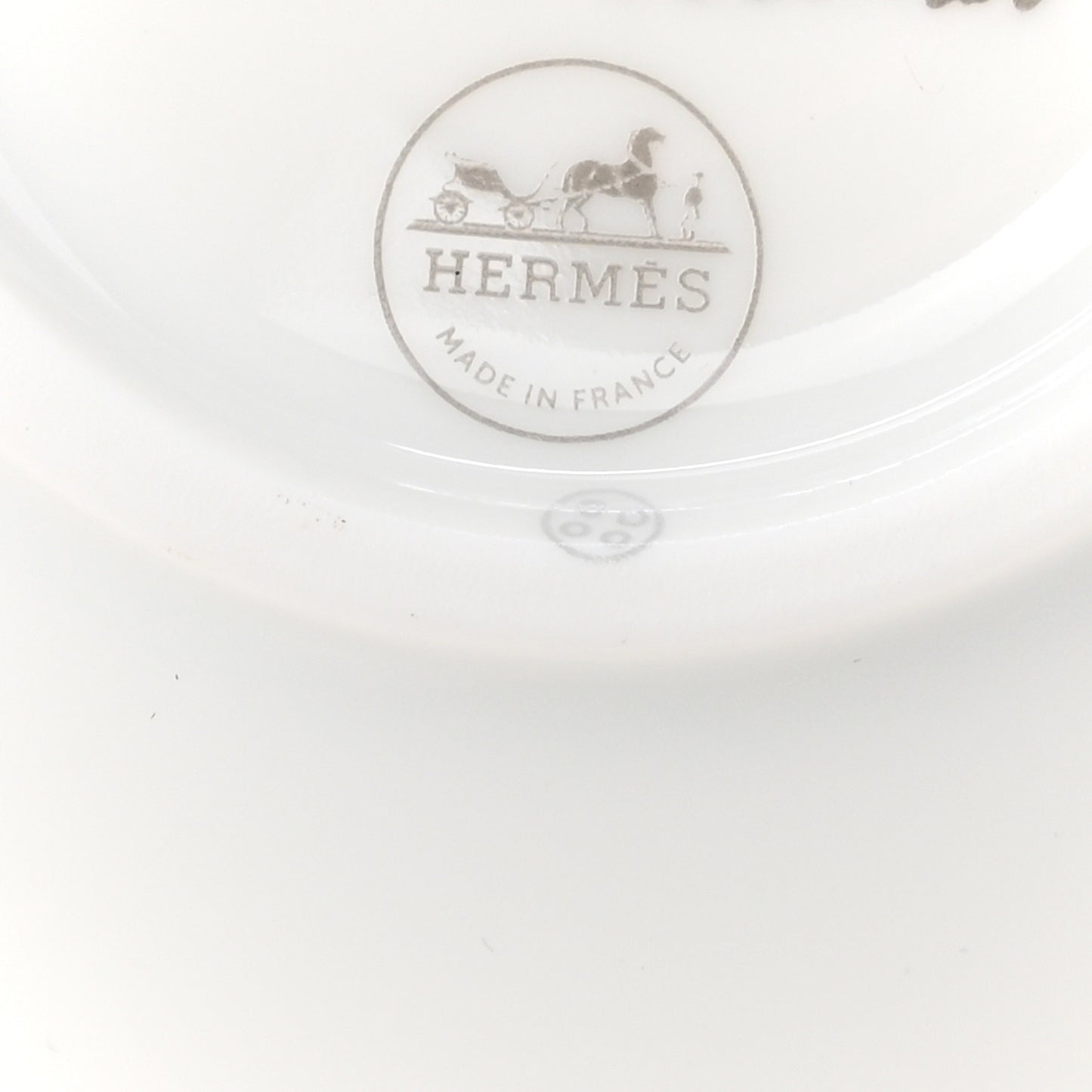 Porcelain Soleil d'Hermes Breakfast Cup And Saucer Set Of 2