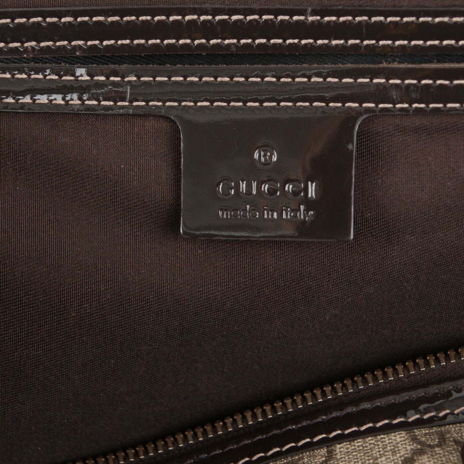 Gucci GG Plus Monogram Medium Joy Boston Dark Brown 6 of 7