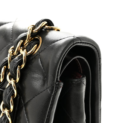 Chanel Lambskin Quilted Maxi Double Flap Black 13 of 13