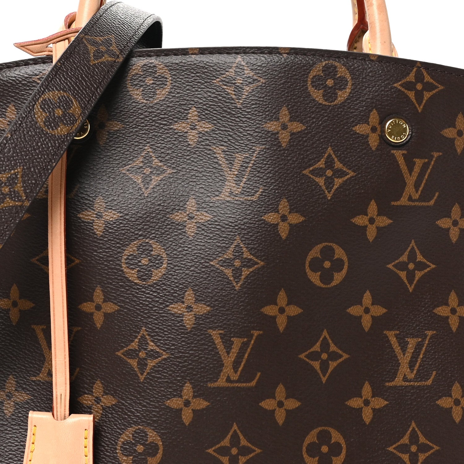 Louis Vuitton Monogram Montaigne MM 7 of 9