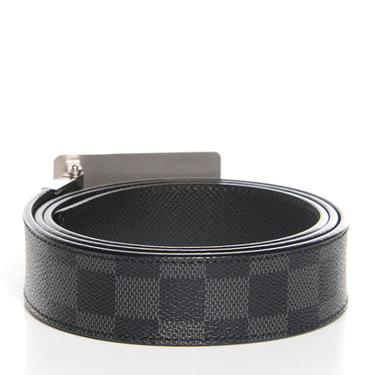 Louis Vuitton Damier Graphite 35mm LV Inventeur Reversible Belt 100 40 2 of 6