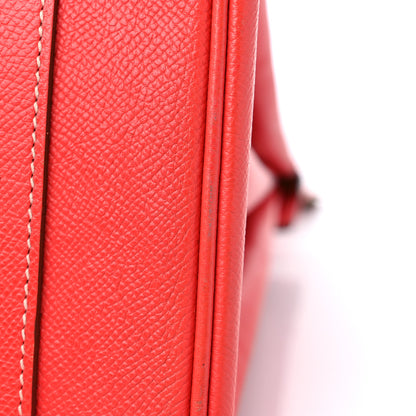 Hermes Epsom Candy Birkin 35 Rose Jaipur Gold 14 of 16
