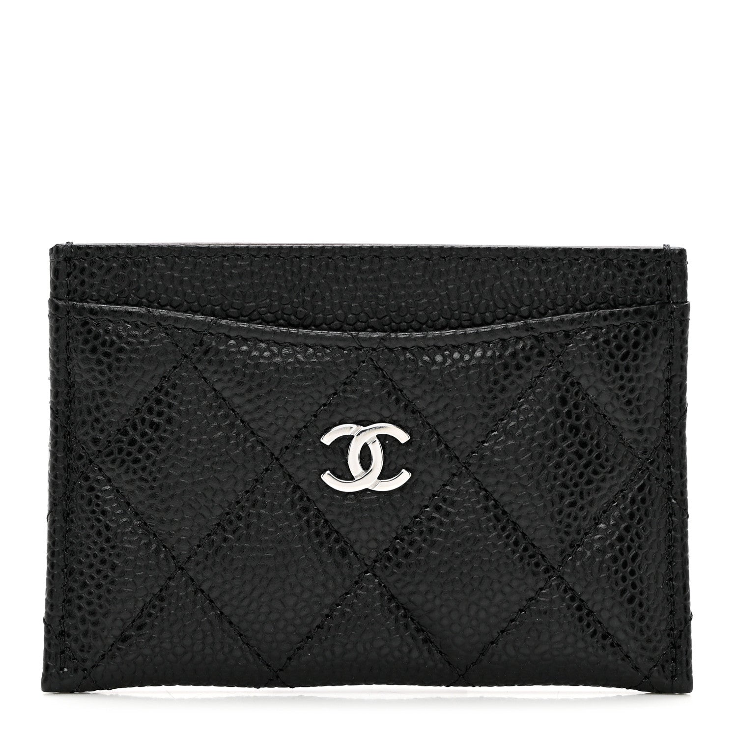 Chanel Caviar Quilted Card Holder Black 1 of 9