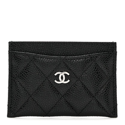 Chanel Caviar Quilted Card Holder Black 1 of 9