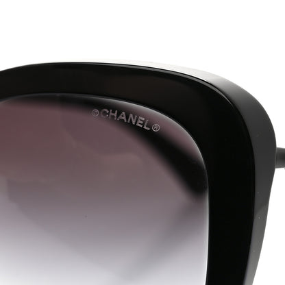 Chanel Acetate Butterfly Winter Pearl Sunglasses 5339-H-A Black 7 of 8