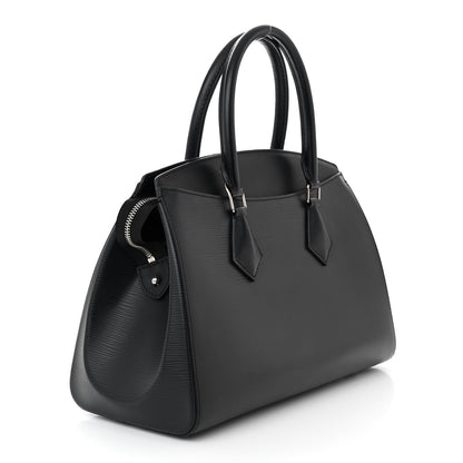 Louis Vuitton Epi Soufflot MM Black 3 of 10