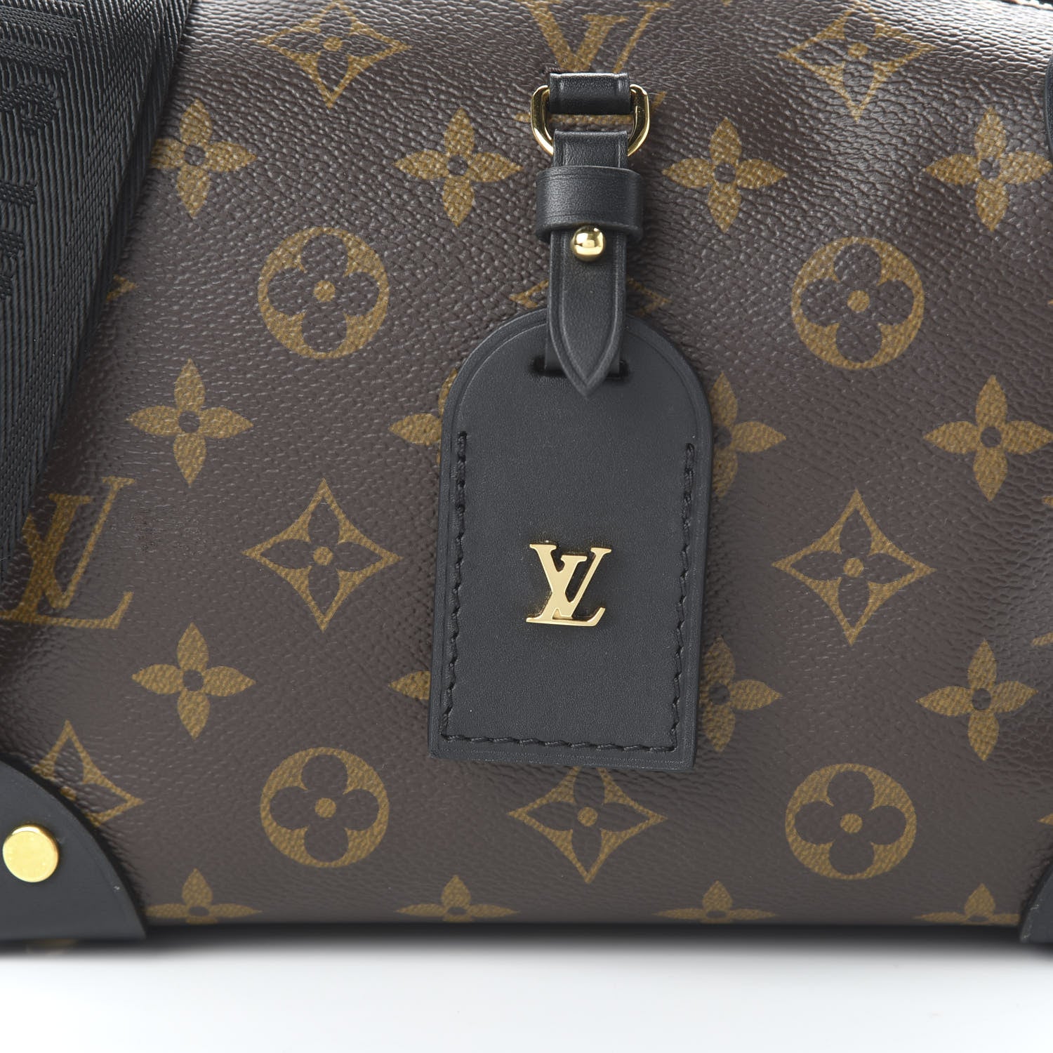 Louis Vuitton Monogram Petite Malle Souple Black 9 of 9