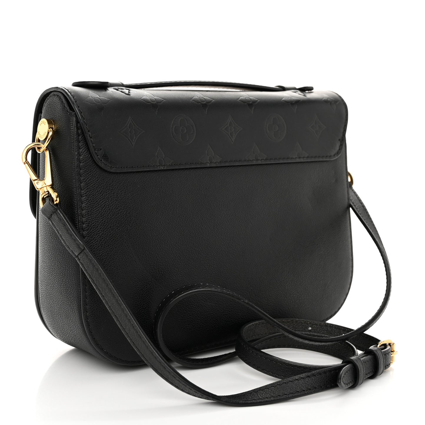 Calfskin Monogram Very Messenger Black