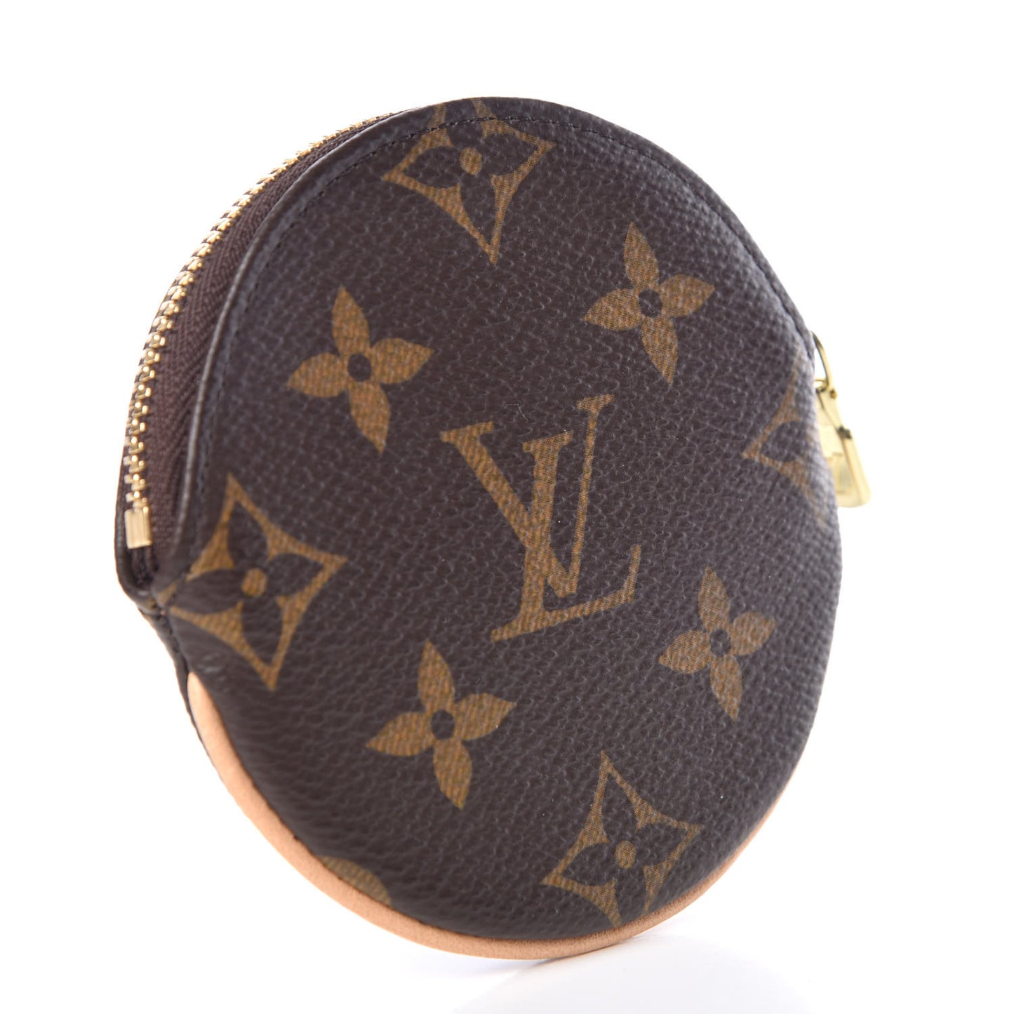 Monogram Round Coin Purse