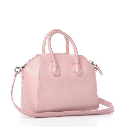 Givenchy Sugar Goatskin Mini Antigona Pale Pink 3 of 10