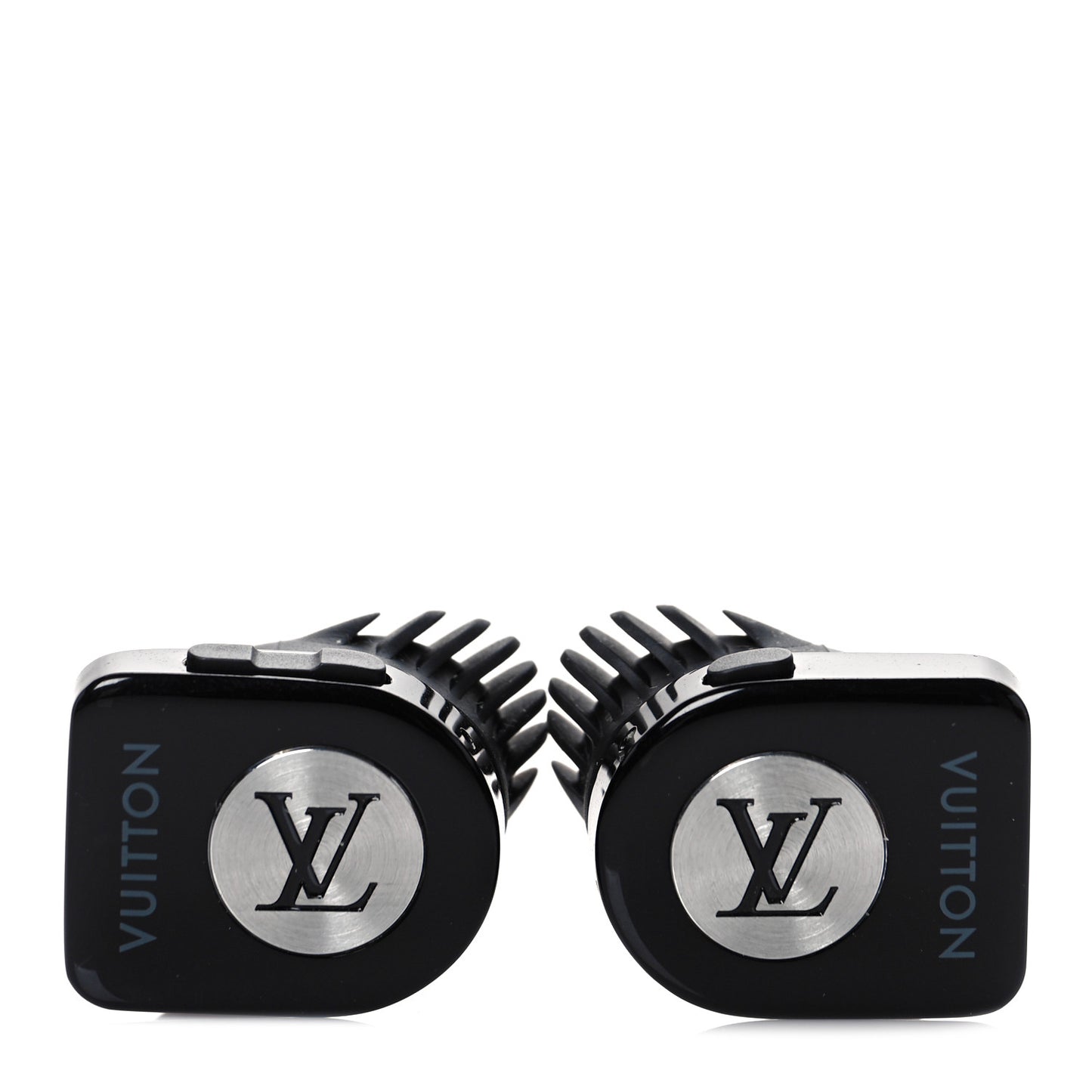 Acetate Monogram Horizon Wireless Earphones Black