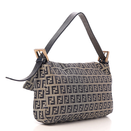 Fendi Zucchino Baguette Navy 2 of 8
