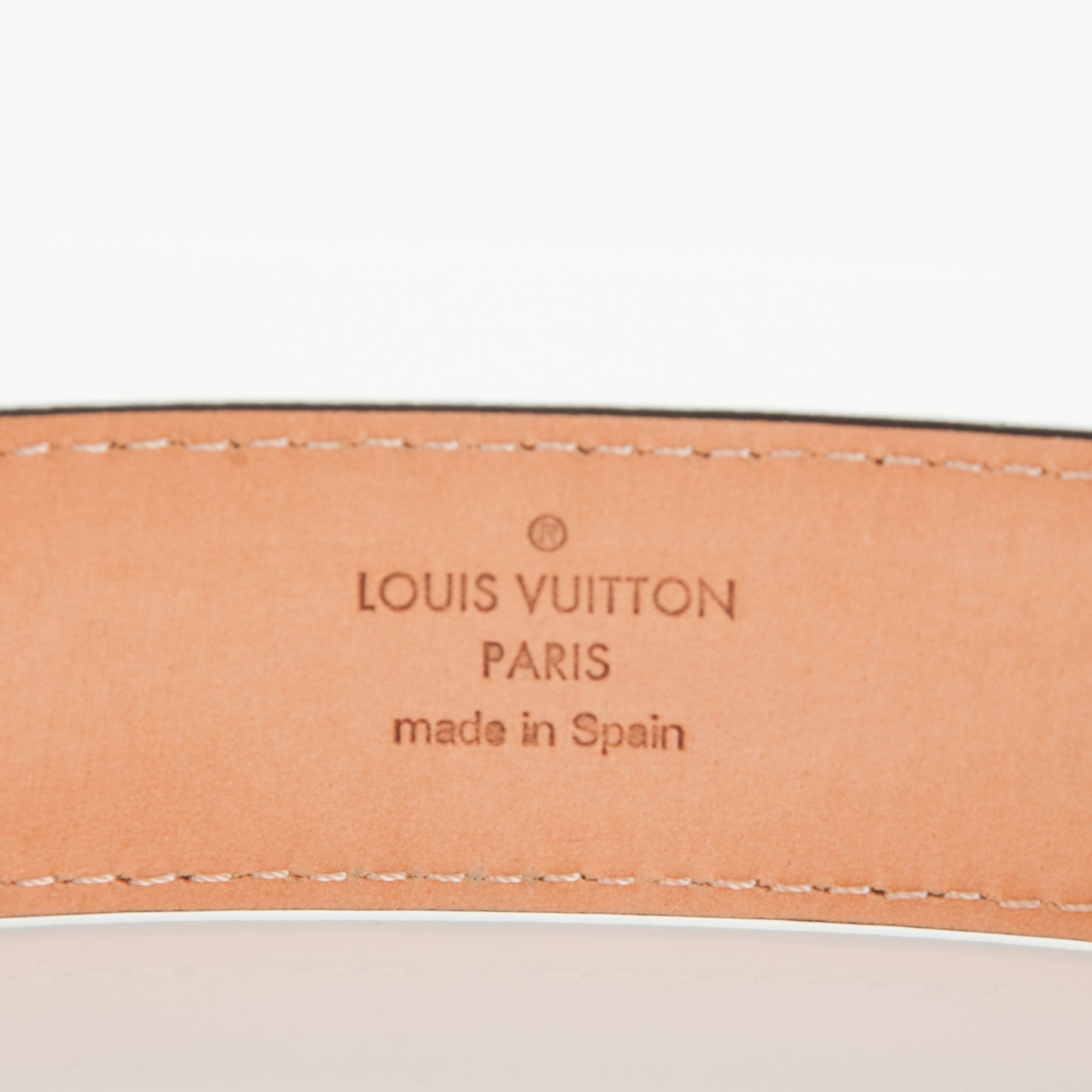 Damier Ebene Riveted 35mm Belt 90 36