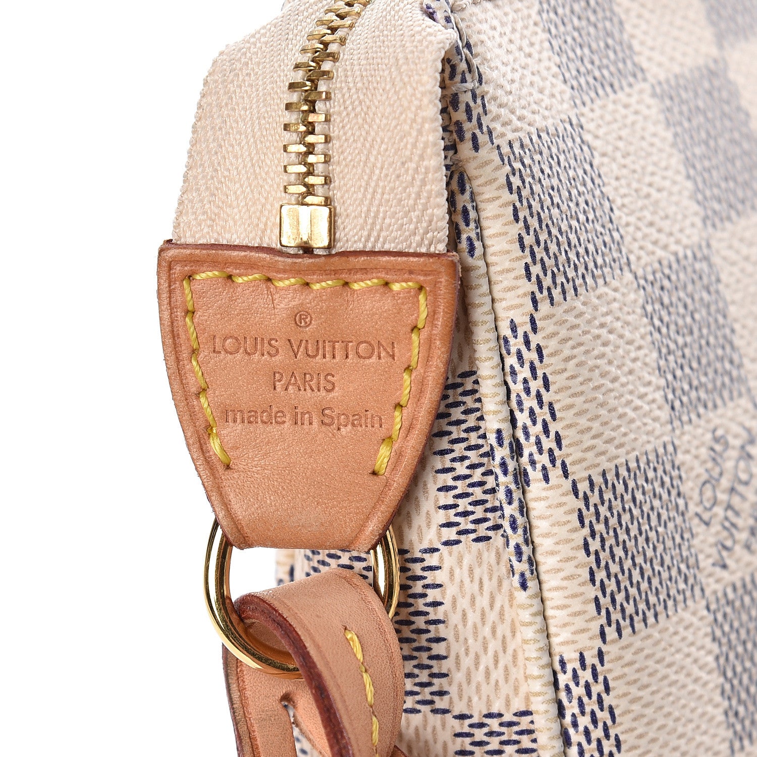 Louis Vuitton Damier Azur Pochette Accessories NM 6 of 8