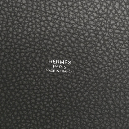 Hermes Taurillon Clemence Picotin Lock 18 PM Gris Meyer 6 of 13