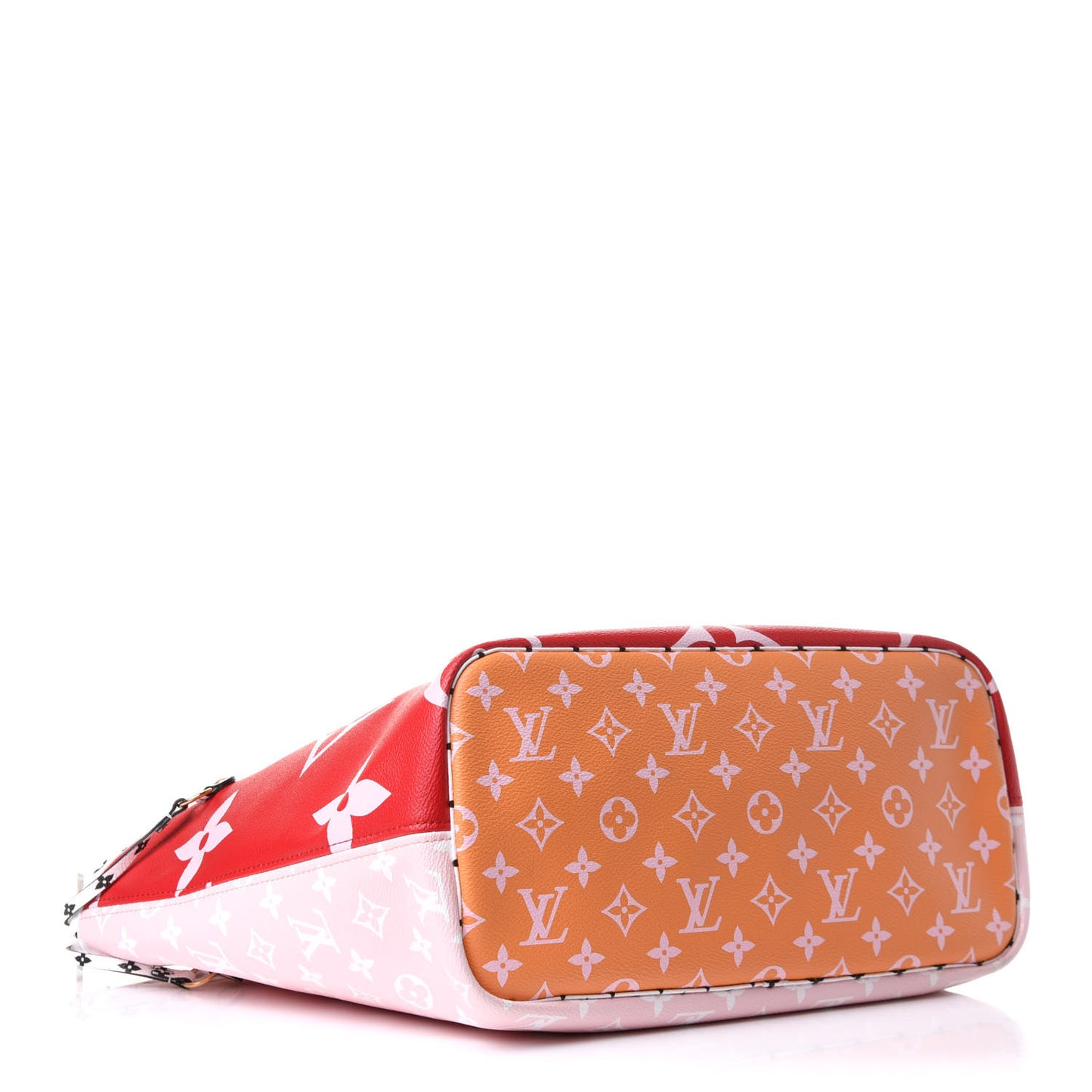 Monogram Giant Neverfull MM Rouge