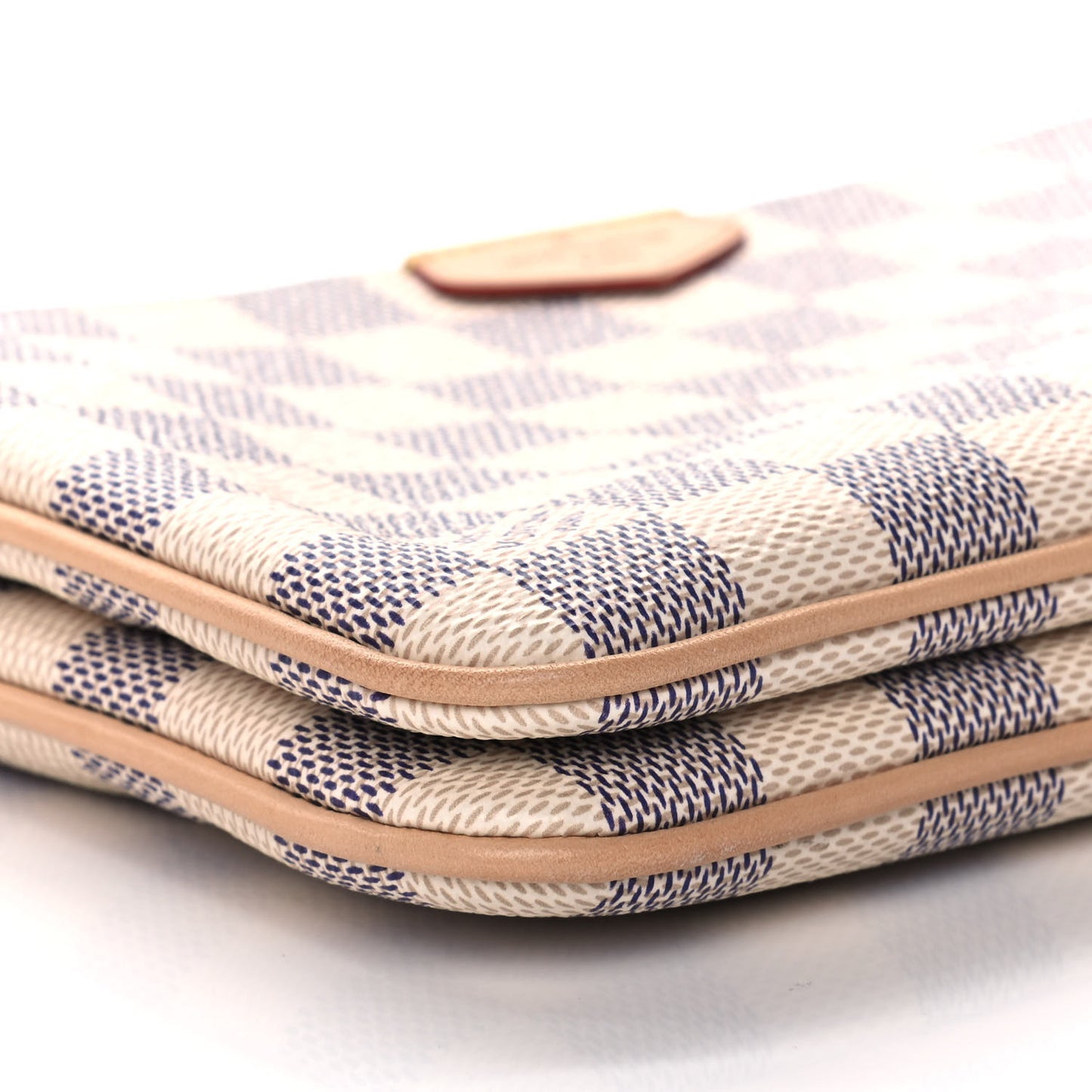 Damier Azur Double Zip Pochette