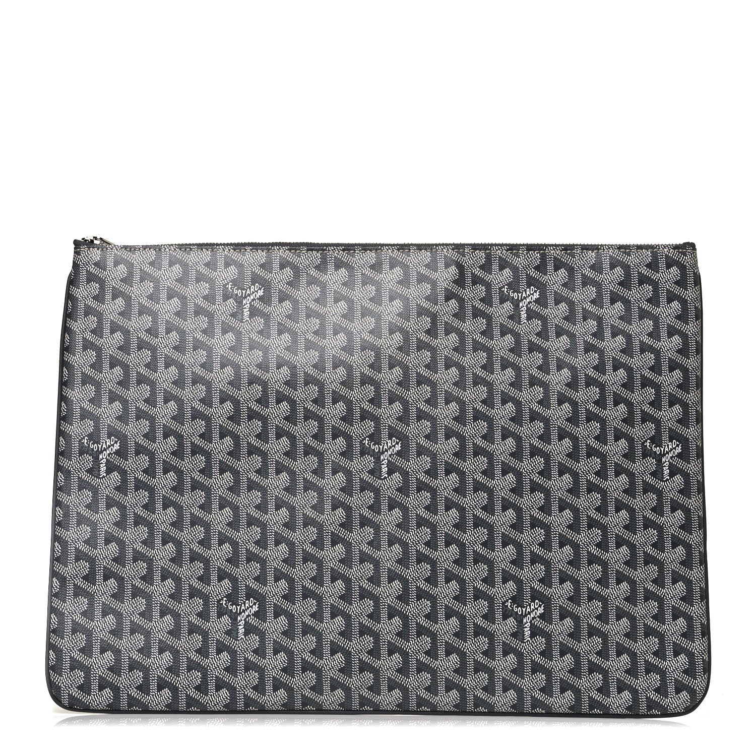 Goyard Goyardine Senat Pochette GM Grey 1 of 10