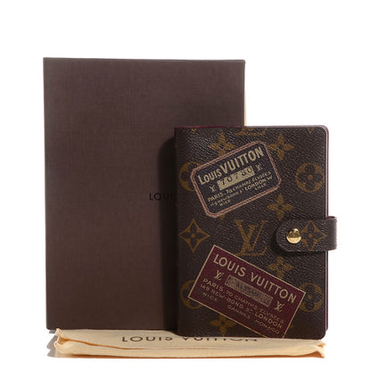 Louis Vuitton Monogram Labels Small Ring Agenda Cover 9 of 9