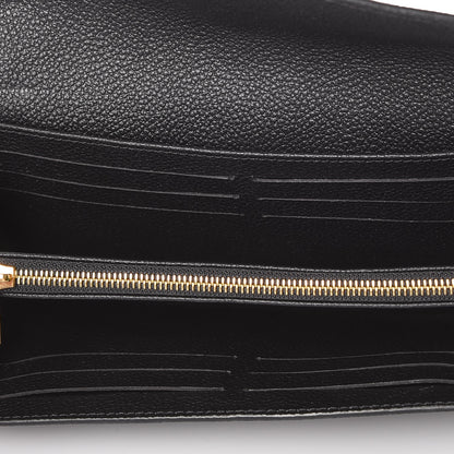 Louis Vuitton Empreinte Sarah Wallet NM Black 5 of 7