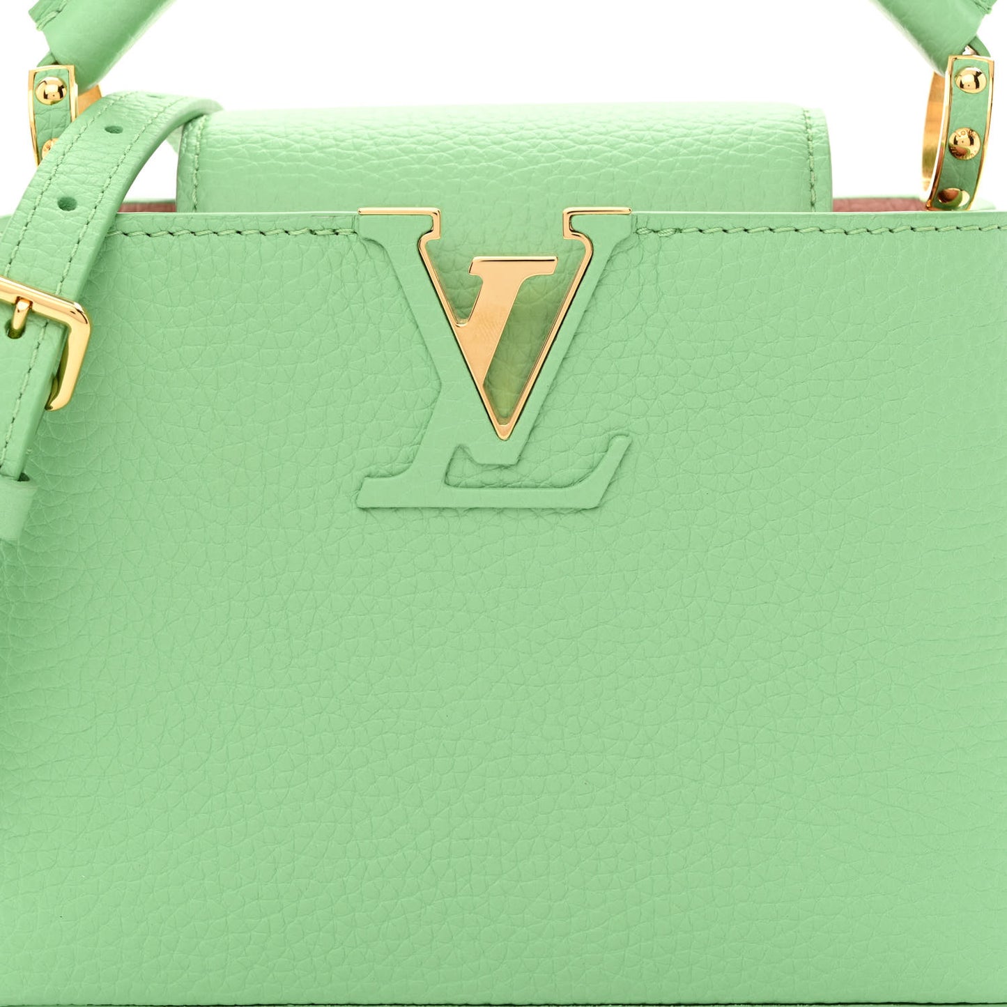 Taurillon Mini Capucines Vert Pomme