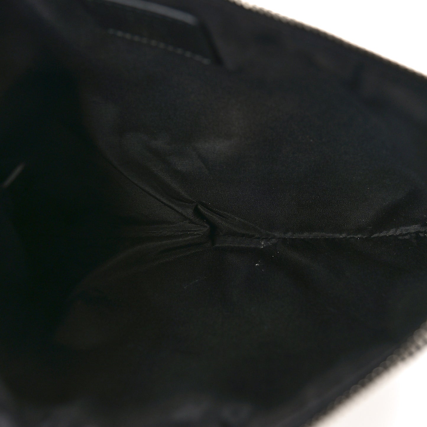 Nylon Printed Cosmetic Pouch Blue